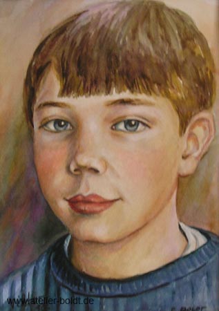 Portraits - Aquarell auf Papier